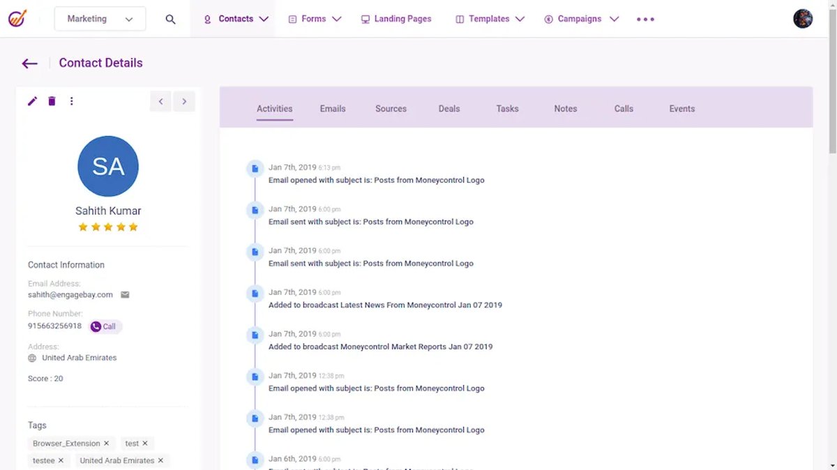 The 7 Best CRMs for Marketers - EngageBay