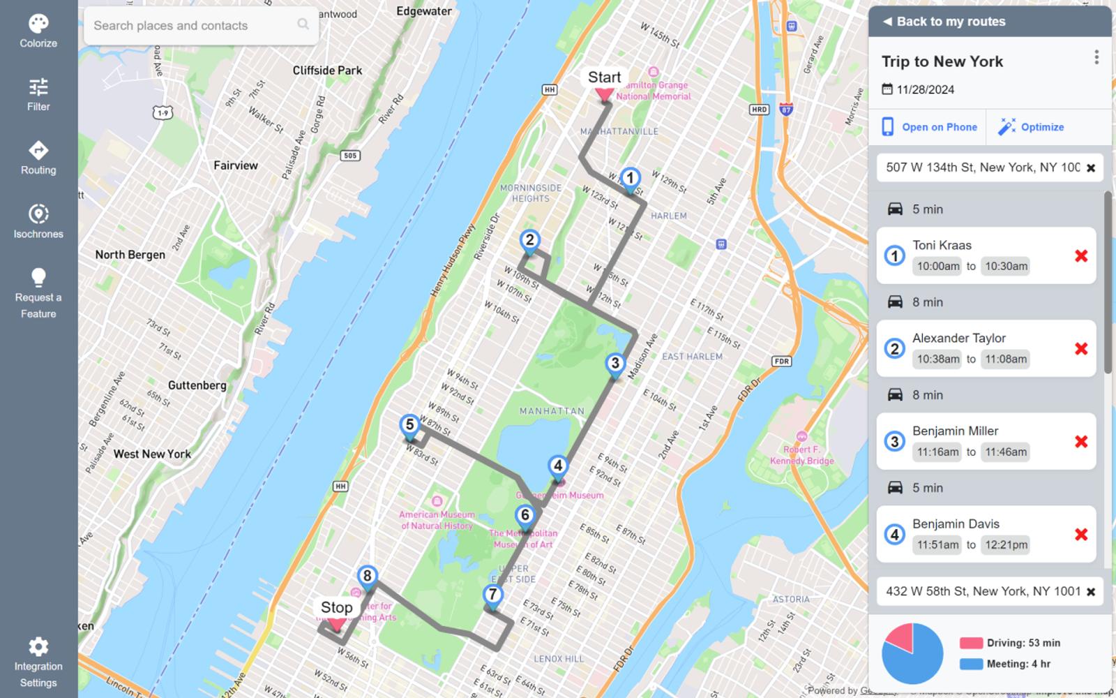 Lead Mapper screenshot