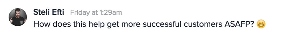 Startup Priorities