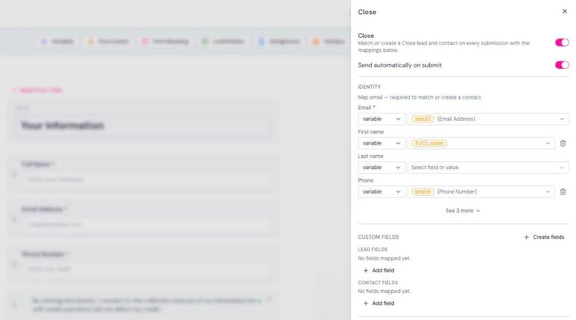 Pixie Form screenshot