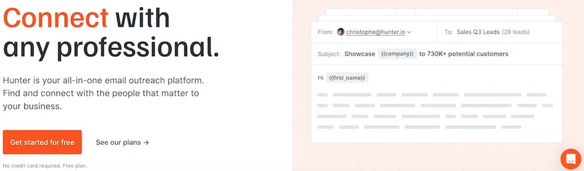 Best Email Finder Tools to Generate Sales Leads - Hunter