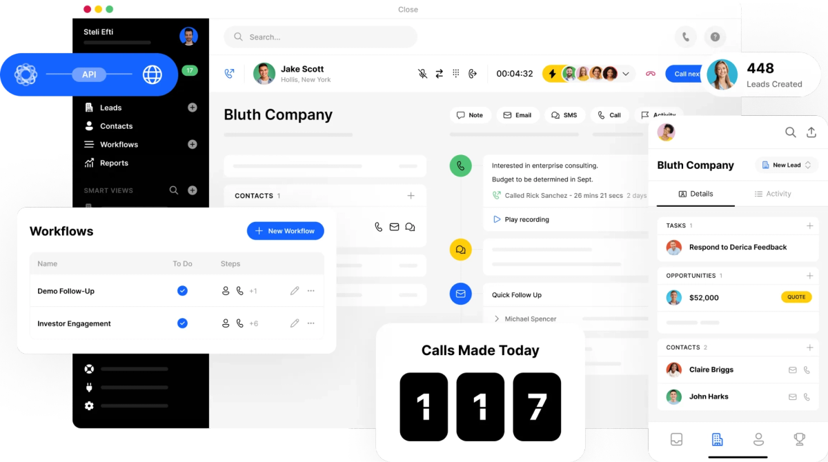Best sales management software - close