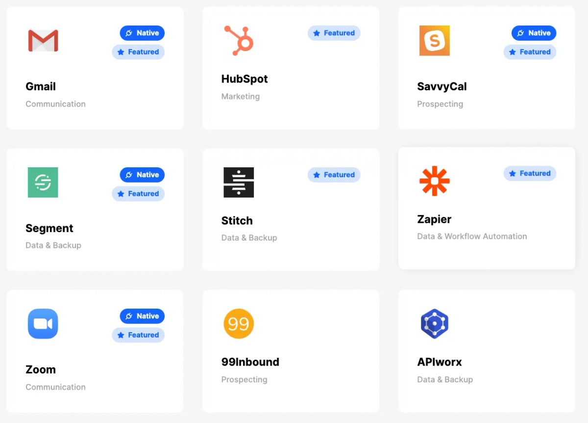 CRM integration examples 