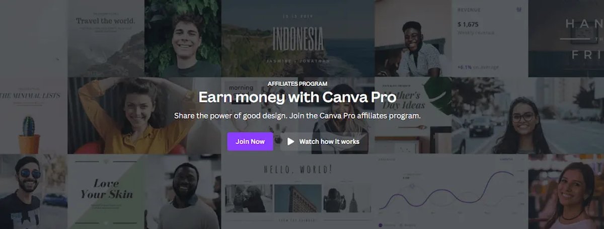 Top SaaS Affiliate Programs for 2023 - Canva Pro