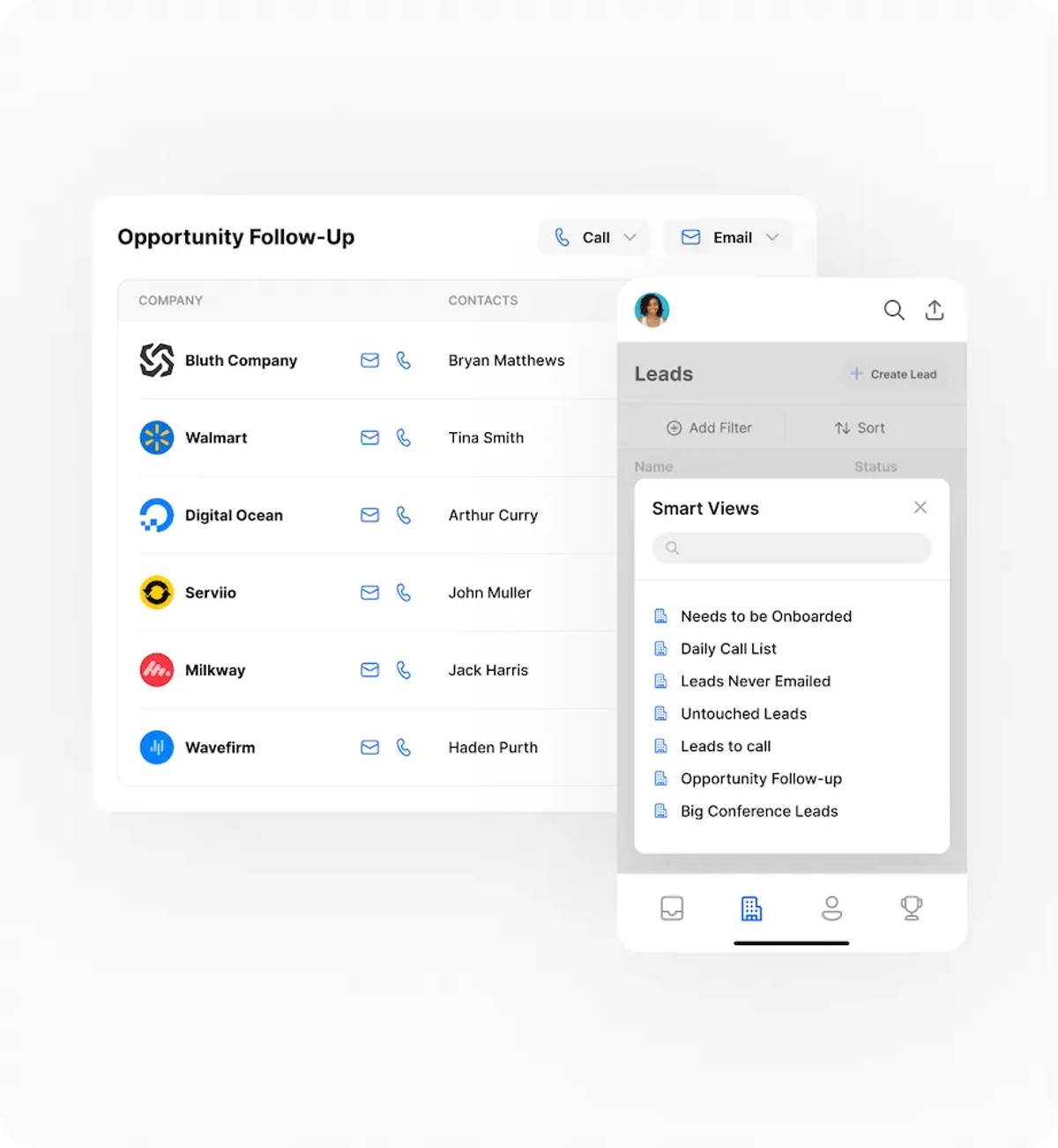 10 Best CRM Solutions for Consultants - Close Smart View on Mobile App