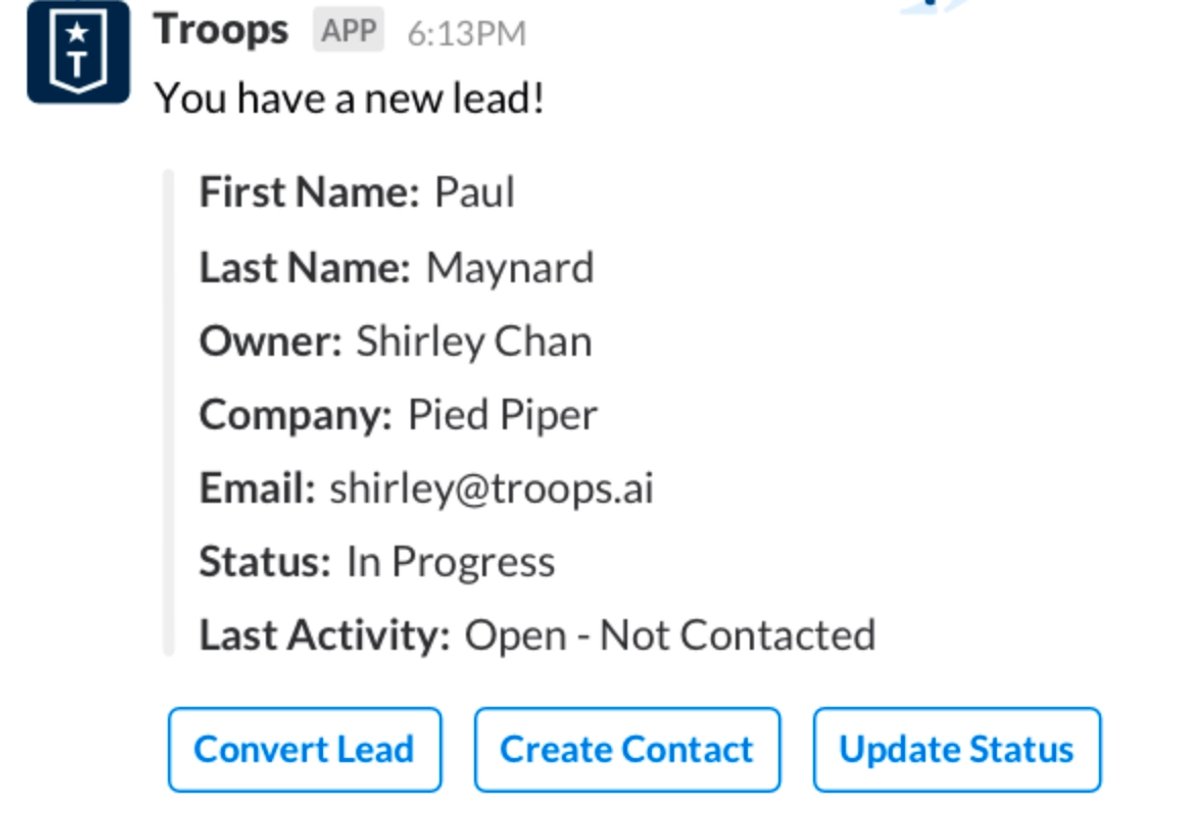Best Sales Management Software - Troops