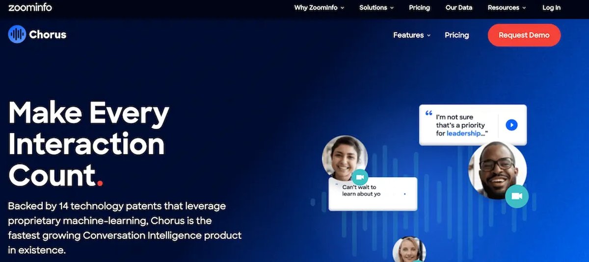 7 Sales Enablement Platforms That Offer AI Features - Chorus