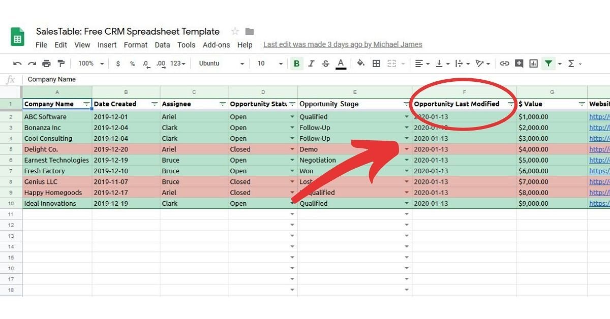 CRM vs spreadsheet migrate step 1-1