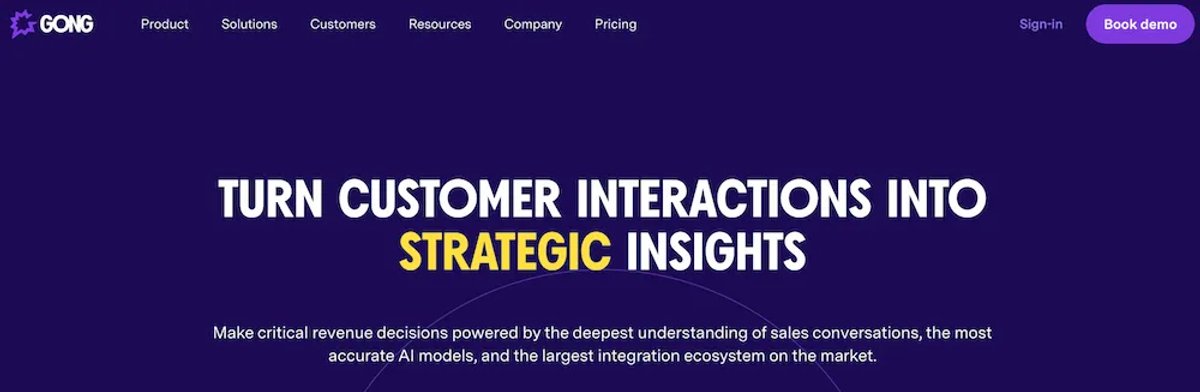 7 Sales Enablement Platforms That Offer AI Features - Gong