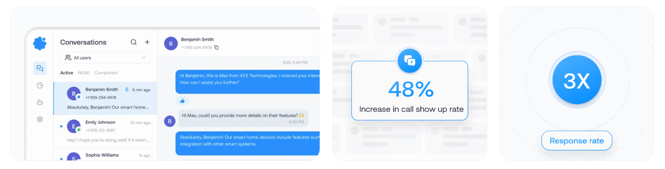 Sendblue screenshot