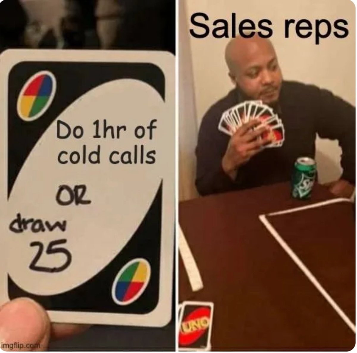 Cold Calling Memes - Would You Rather
