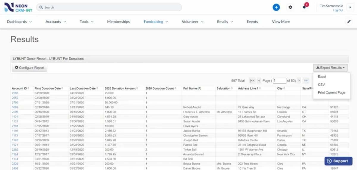 Neon CRM for Nonprofits