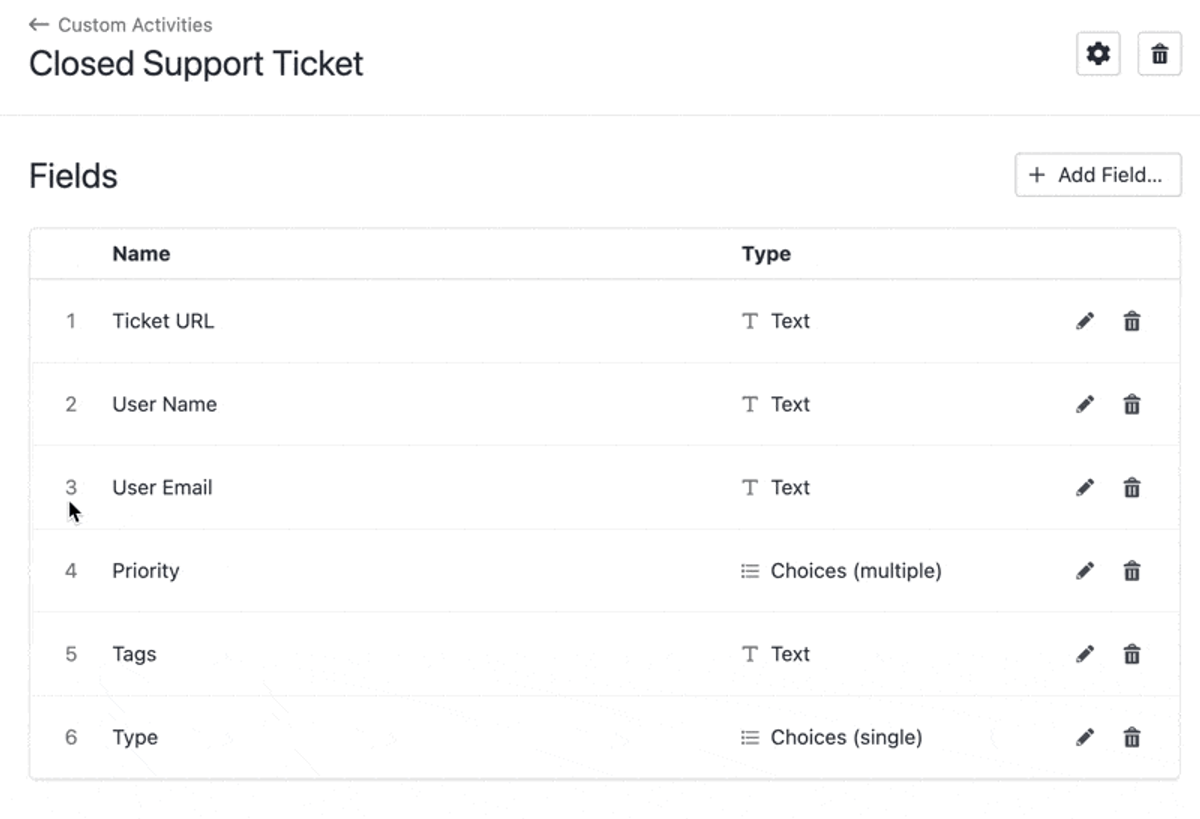 Reorder Fields on Custom Activities