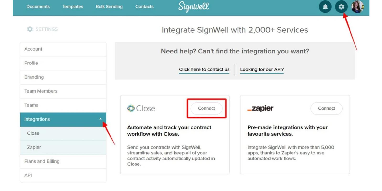 SignWell screenshot