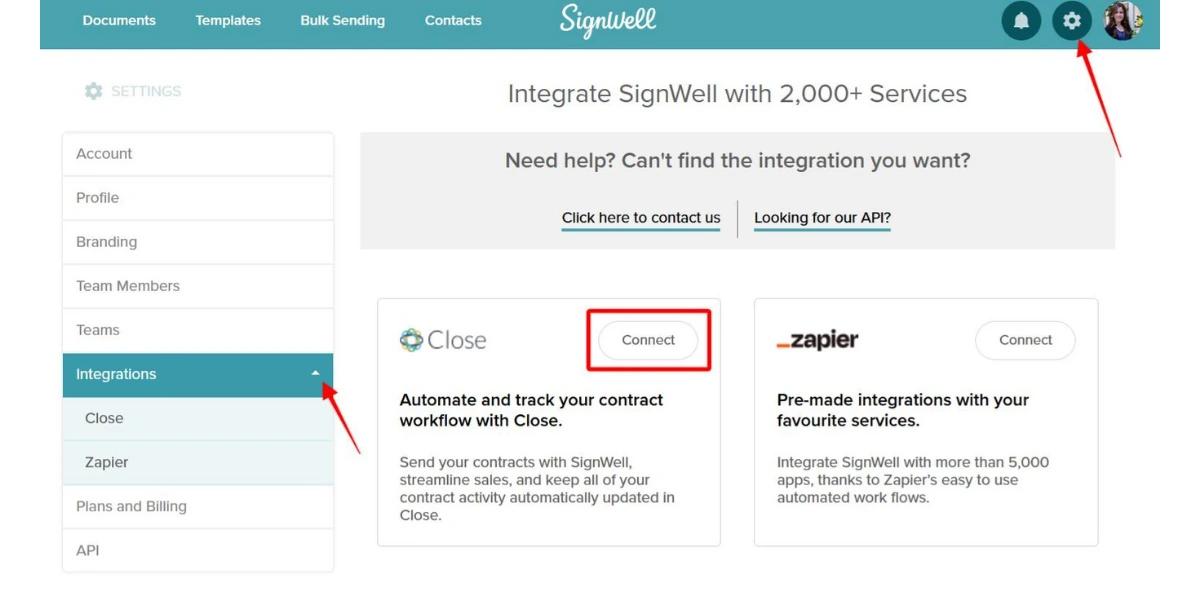 SignWell screenshot