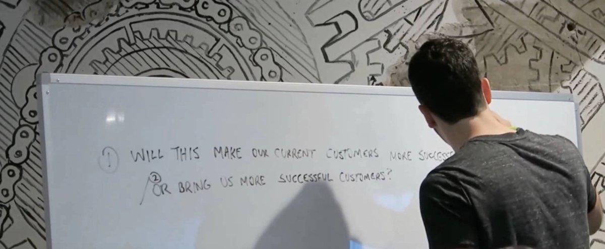 Steli opens up our Santa Barbara team retreat with a simple question for the entire company.