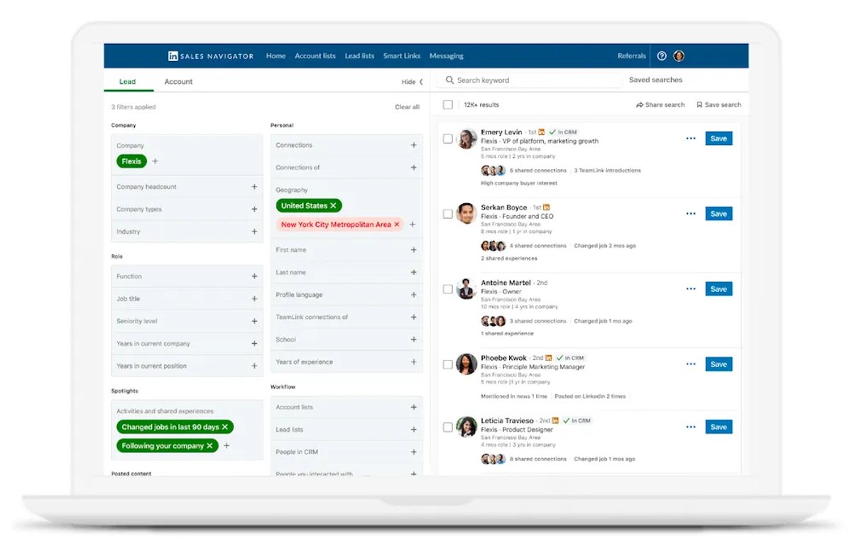 The 20 Best Outbound Sales Tools to Maximize Your Efforts - LinkedIn Sales Navigator