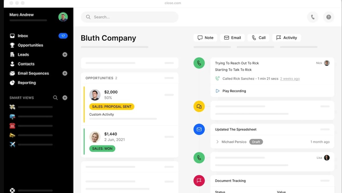 All-in-One CRM Solution