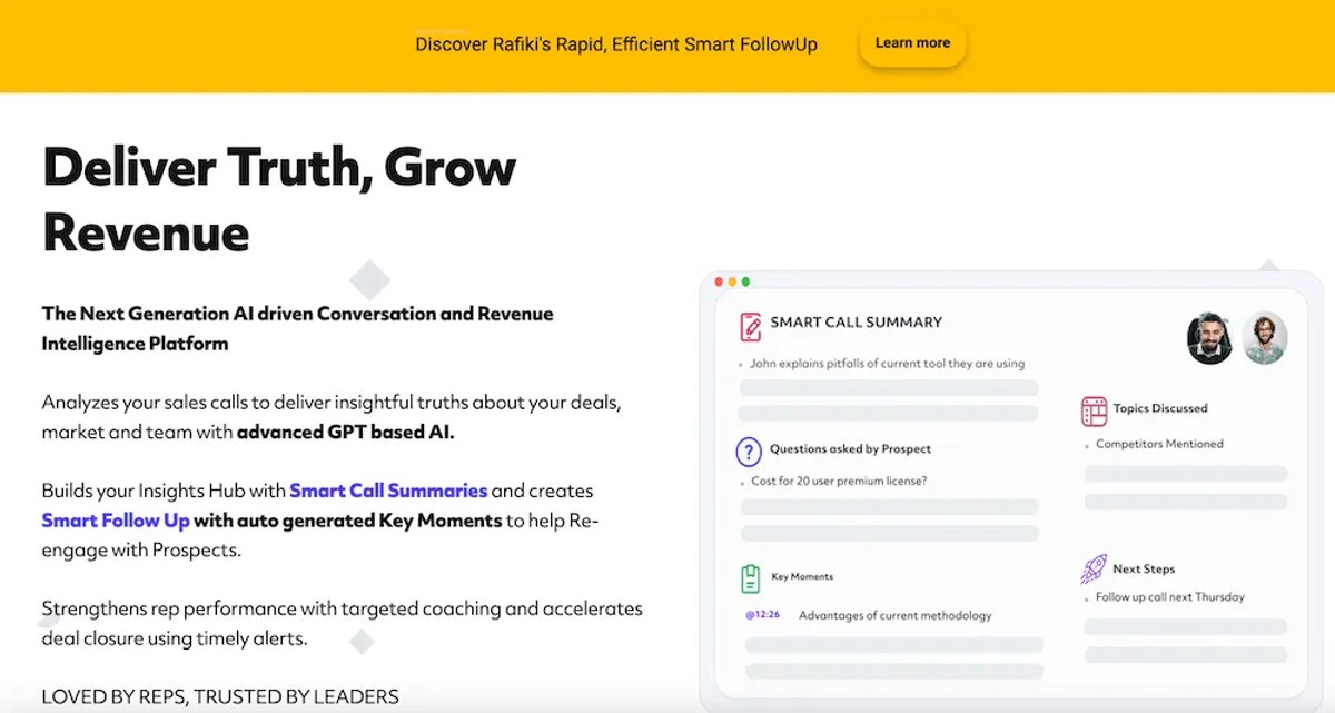 7 Sales Enablement Platforms That Offer AI Features - Rafiki
