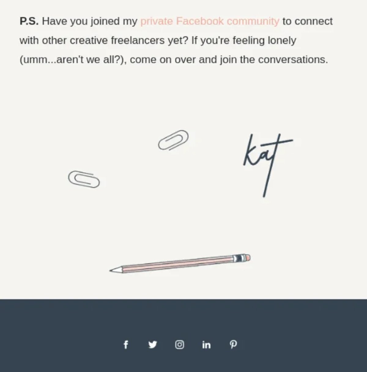 cold email include icons