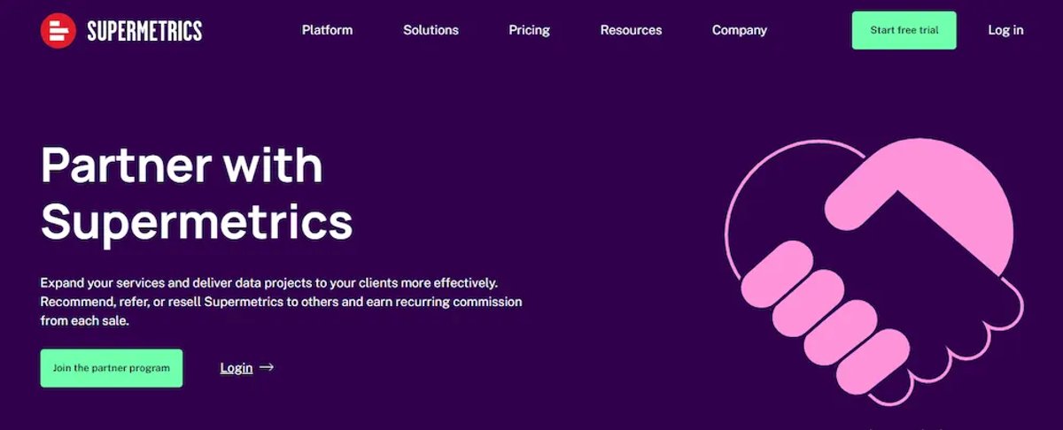 Top SaaS Affiliate Programs for 2023 - Supermetrics