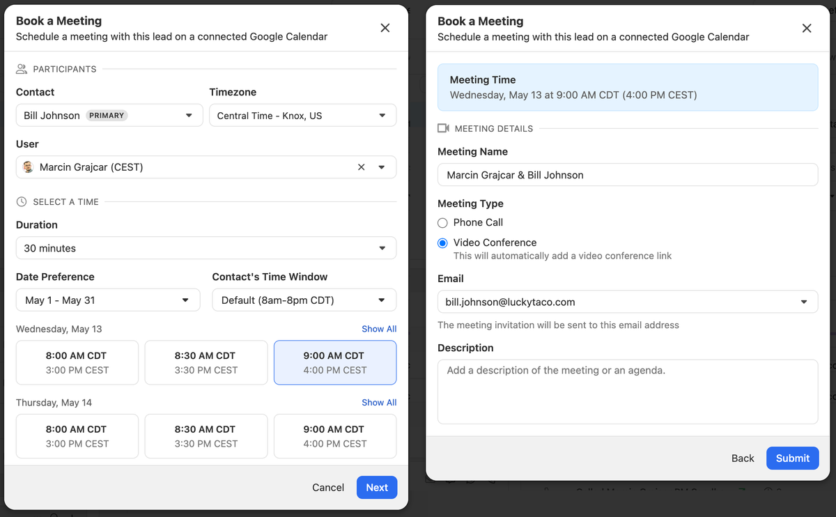 Native Scheduling