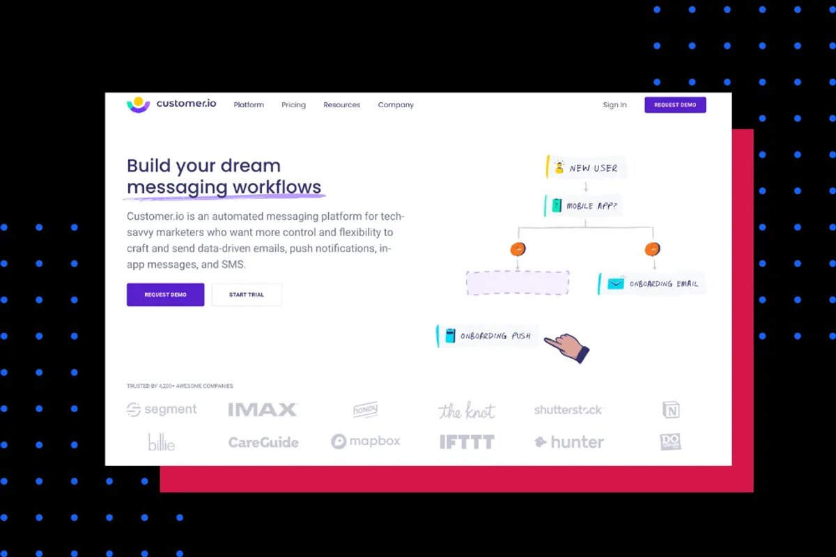Customer.io Sales Stack