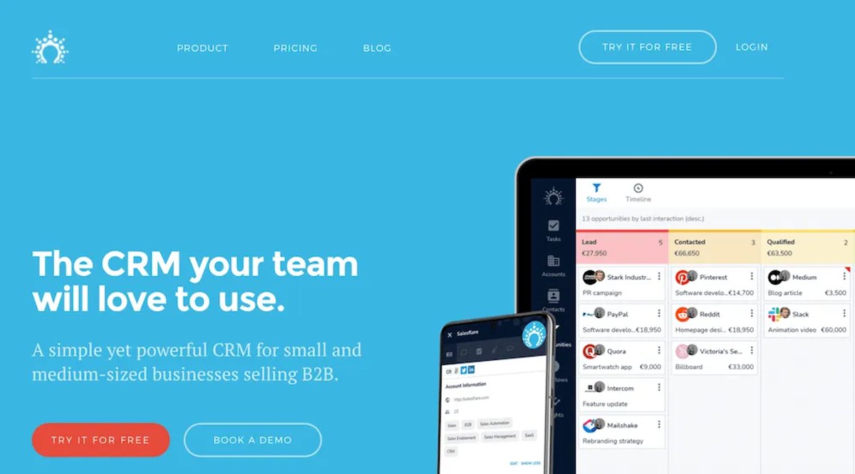 Best Monday CRM Alternatives - Salesflare