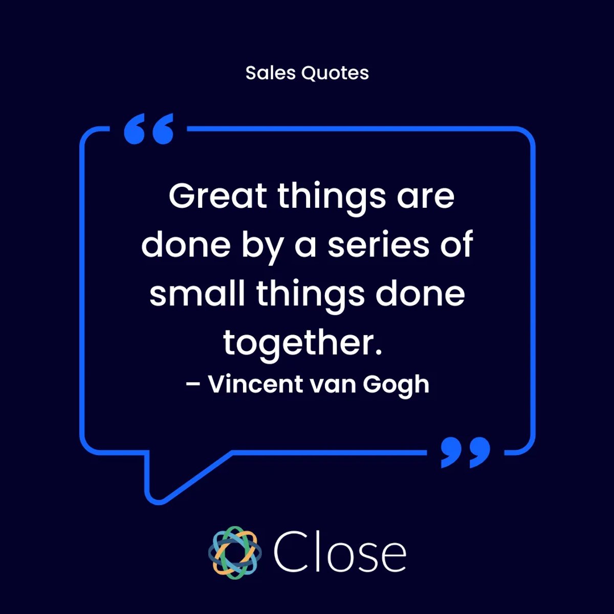 sales quotes vincent van gogh 
