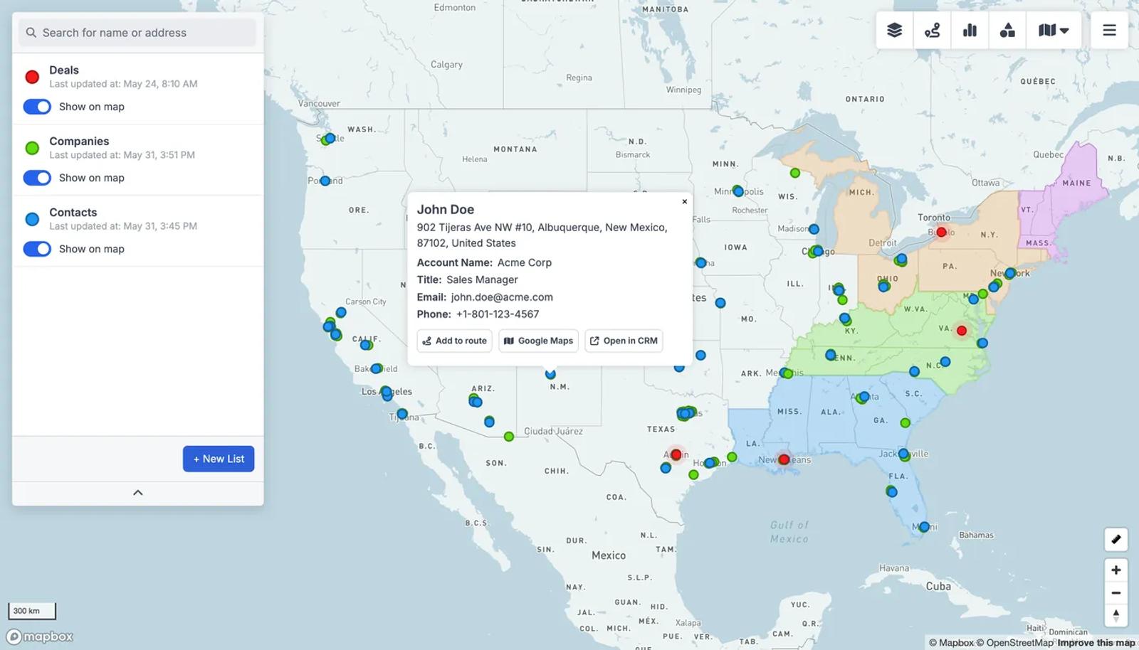 GeoMaps screenshot