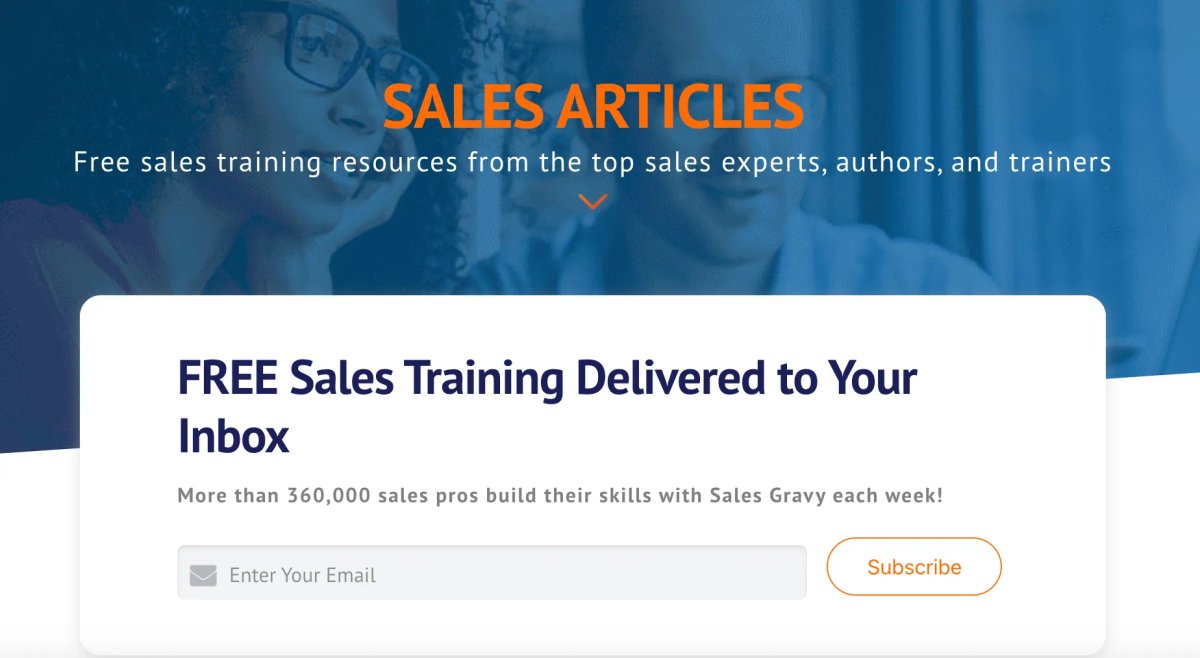 Best Sales Blogs - Sales Gravy