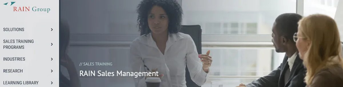 The 8 Best Sales Management Training Programs - RAIN Sales Management
