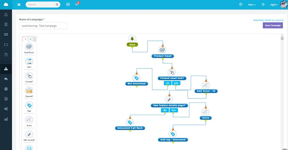 Agile CRM for Startups