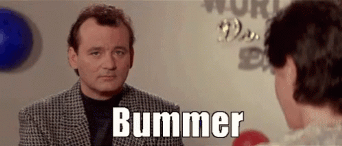 Bummer GIF