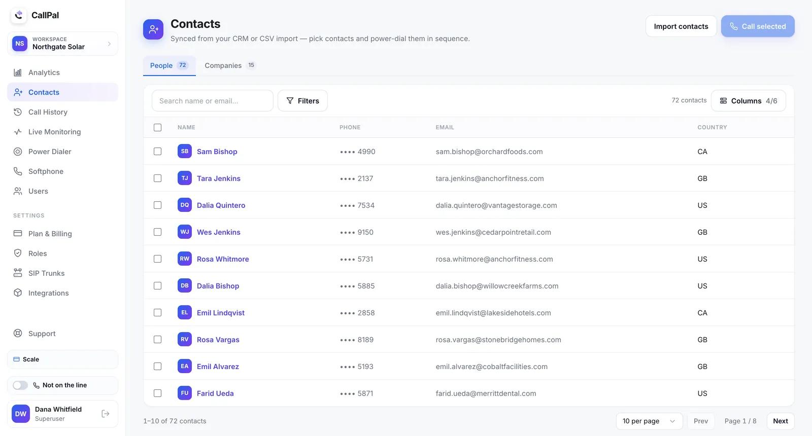 CallPal screenshot
