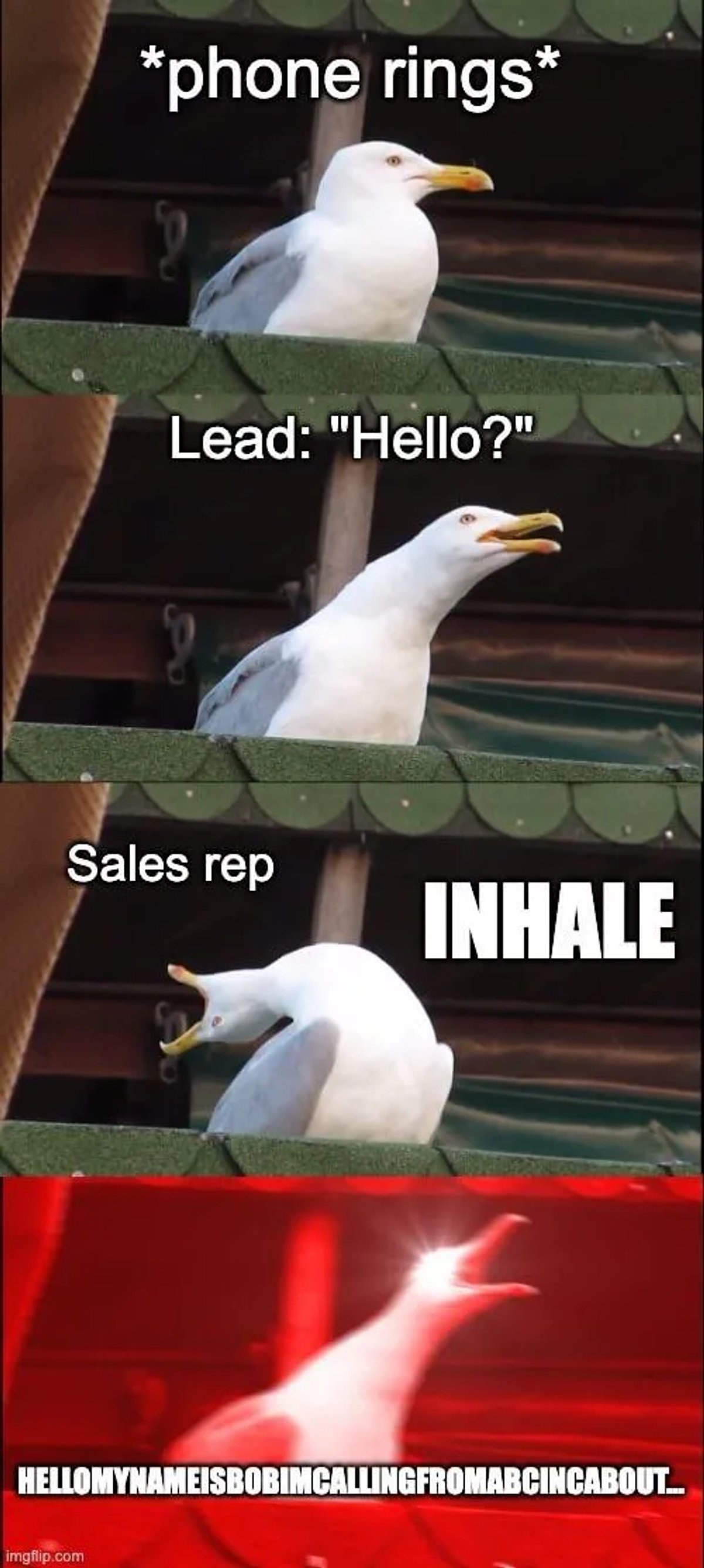 Cold Calling Memes - Getting Ready