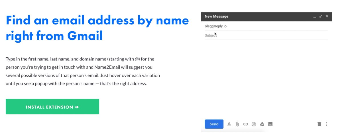 8 Best Free Email Finder Chrome Extensions - Name2Email