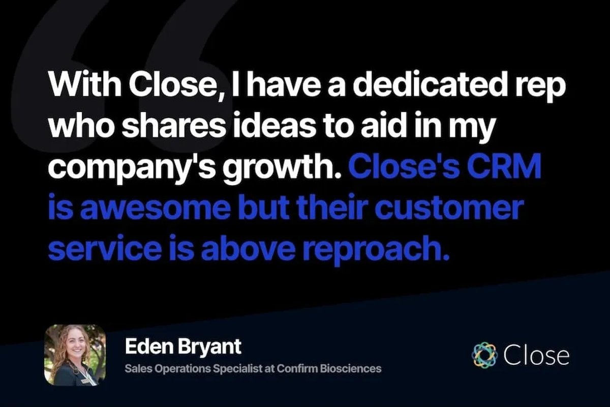 Review of Customer Service Support at Close - Impact on CLV.