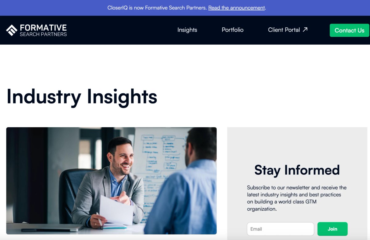 12 Sales Blogs You Should Read Every Day -  Formative Search Partners