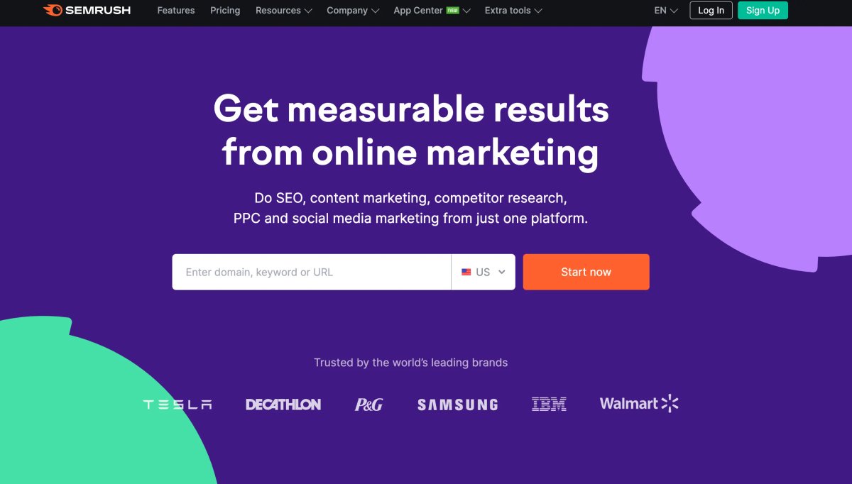 Semrush Sales Funnel Example