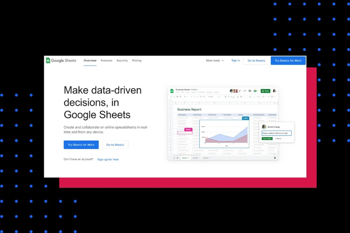 Google Sheets for Sales Teams