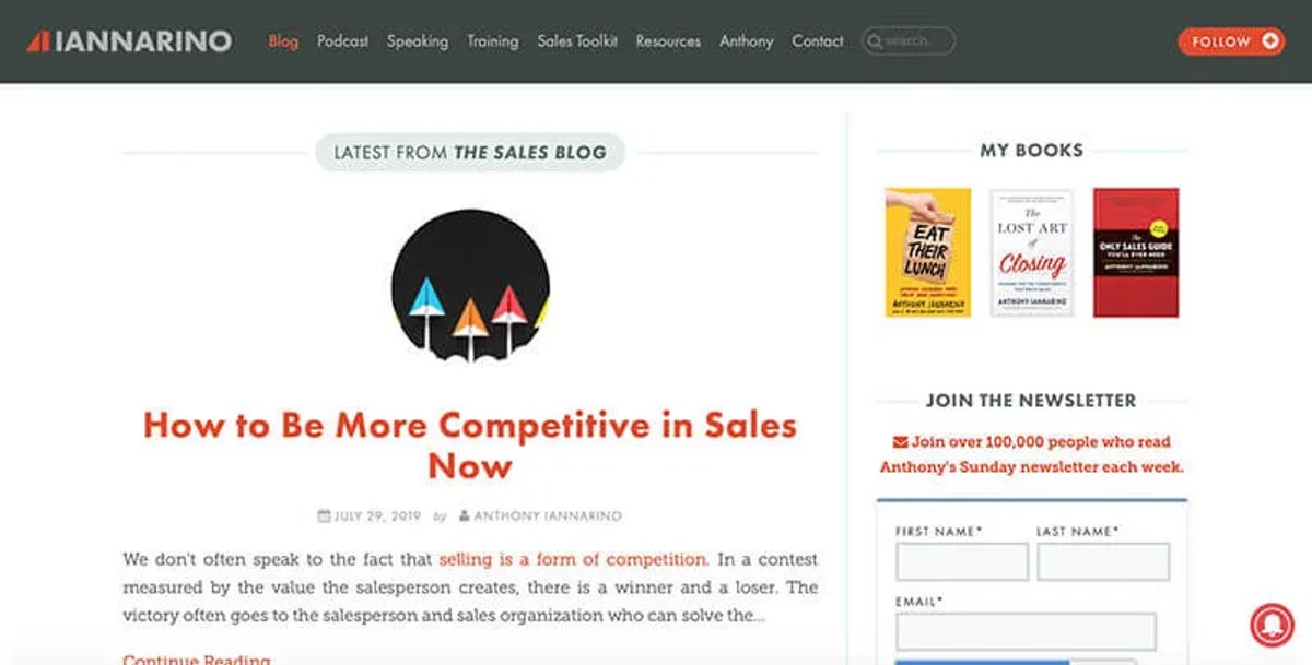 anthony-iannarino-sales-blog
