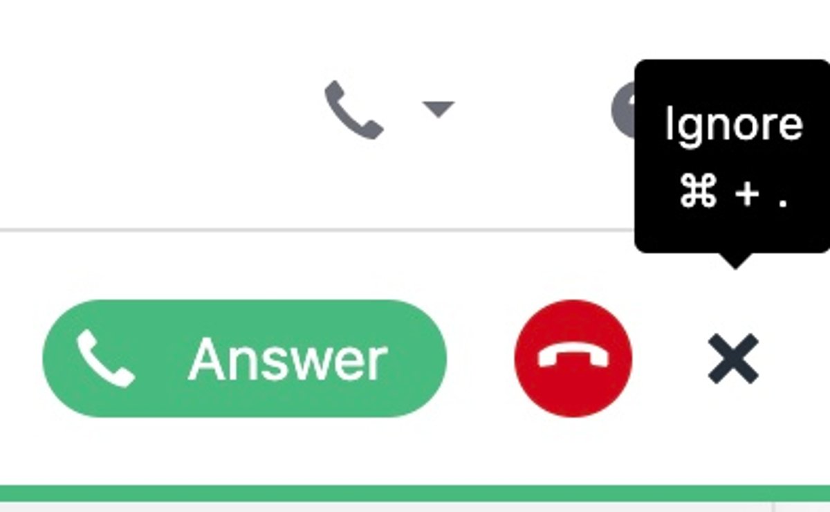 Incoming Call Improvements