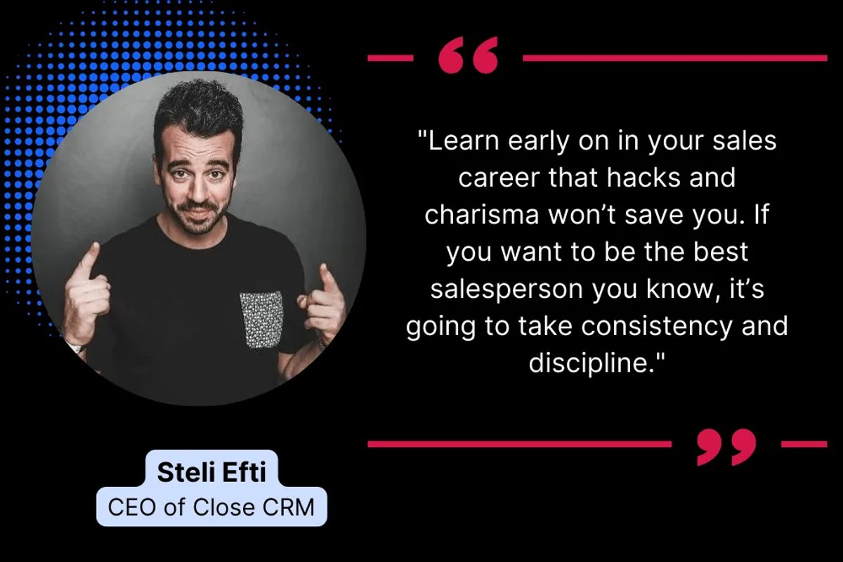 Sales Advice from Steli Efti of Close