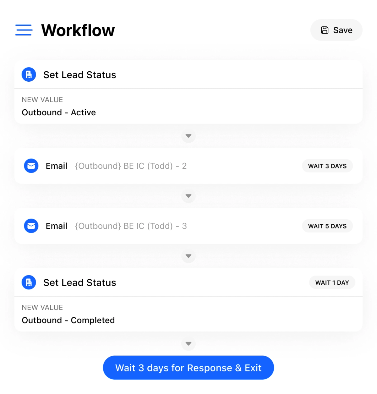 Run Outbound Workflows in Close