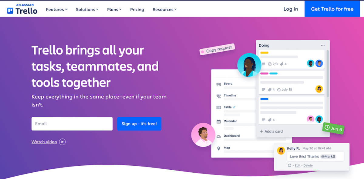 How to Write a Strong Value Proposition for Your Business - Settle on a Simple Structure Like Trello