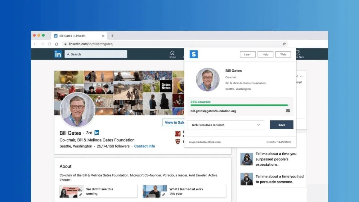 Skrapp email finder