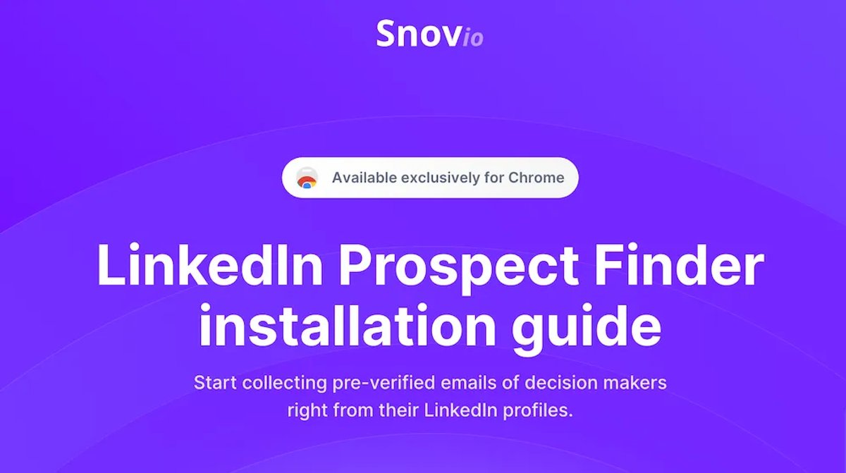 Email finders - Snov