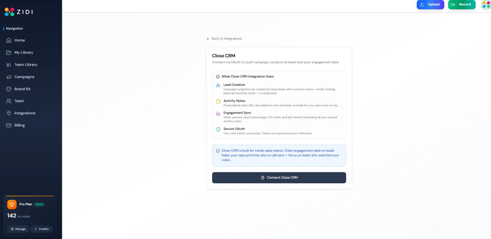 Zidi screenshot