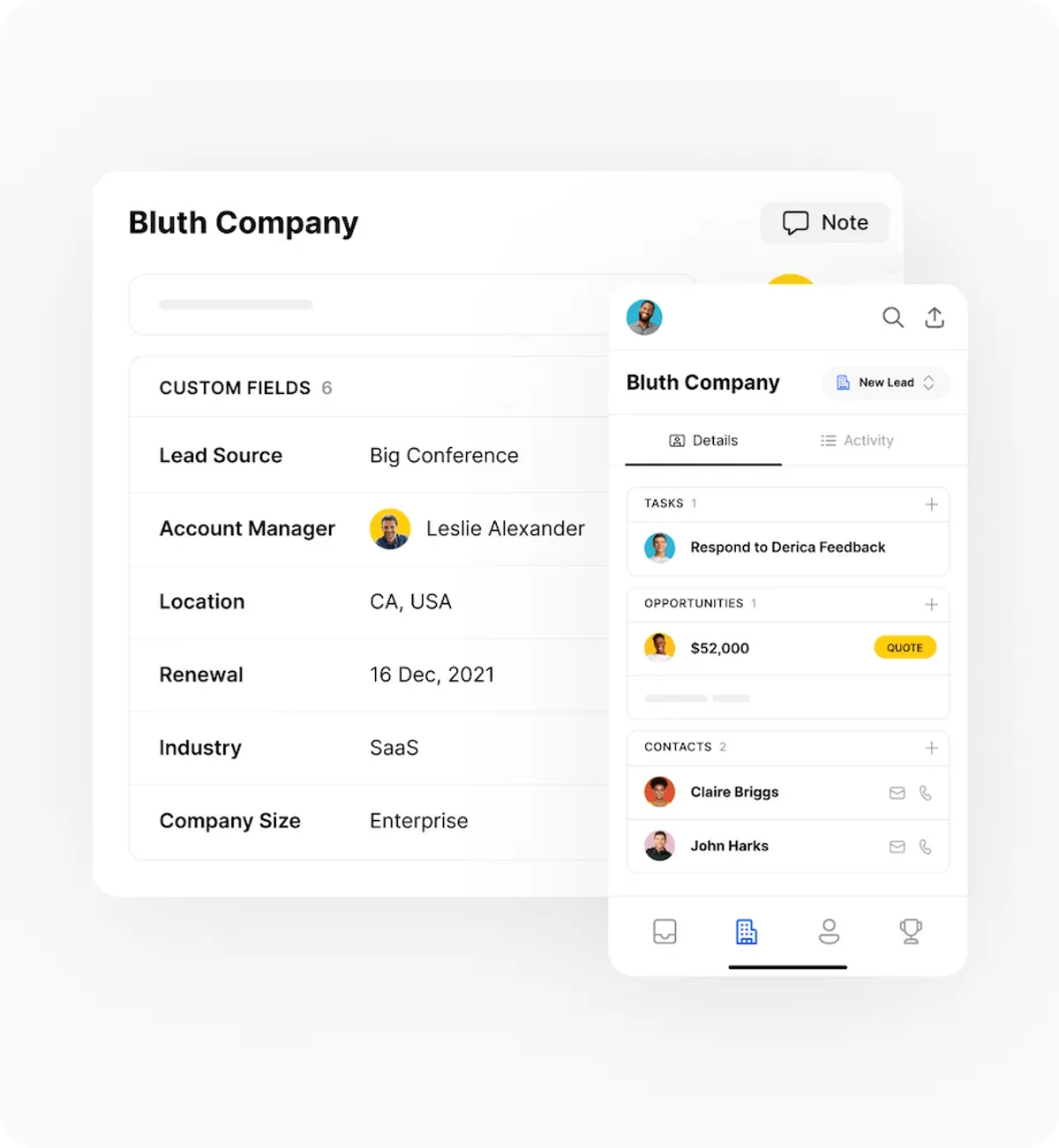 5 Best CRMs for Customer Success Teams - Close Mobile App Company Details